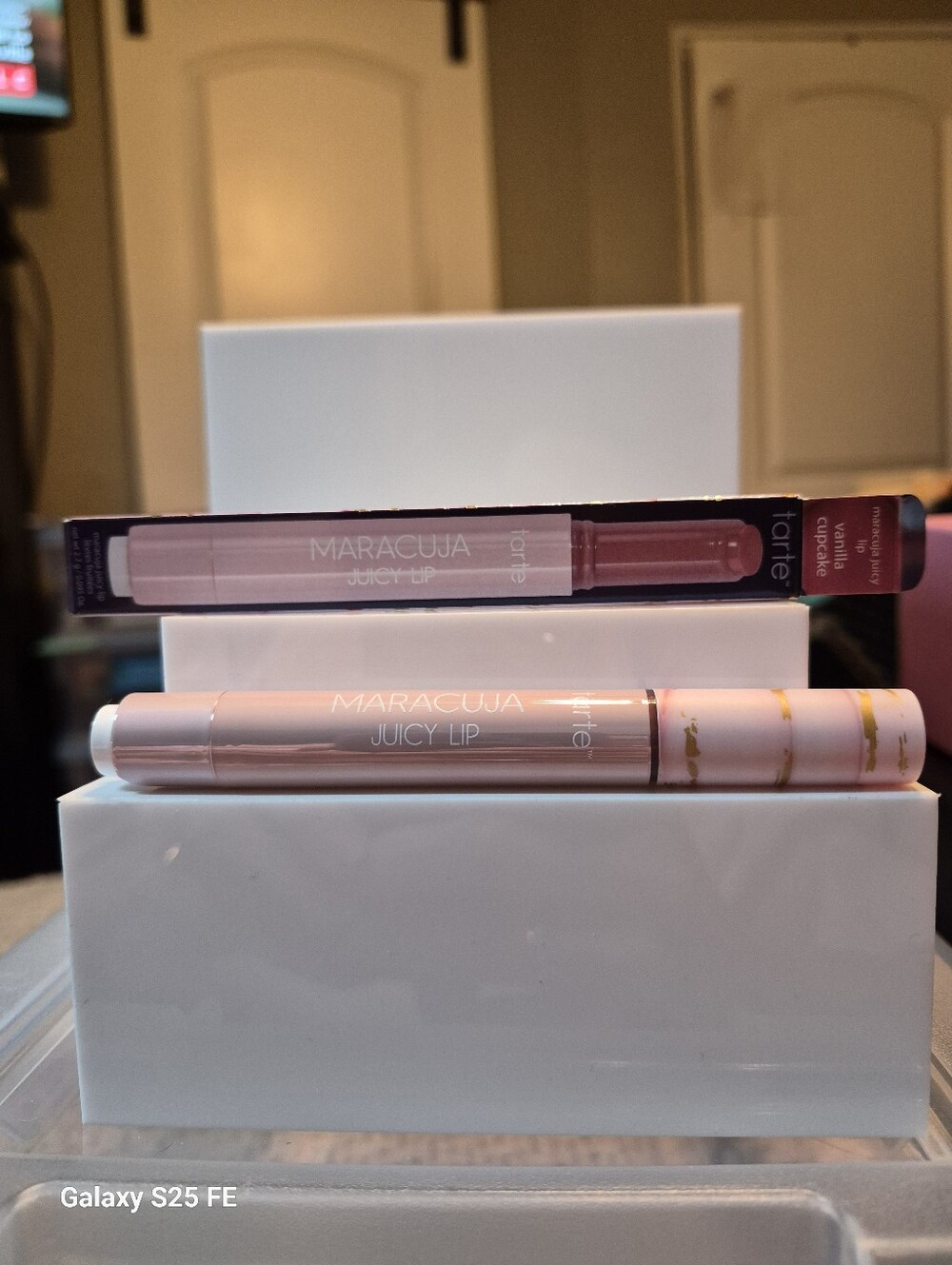 Tarte Maracuja Juicy Lip Balm: Vanilla Cupcake, Full Size, NIB